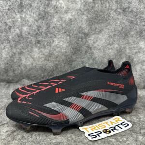 Adidas Predator Elite LL FG Soccer Cleats Mens Sz 6.5 Womens Sz 7.5 Stealth Pack